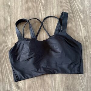 Lululemon Like a Cloud Black Bra Size 8